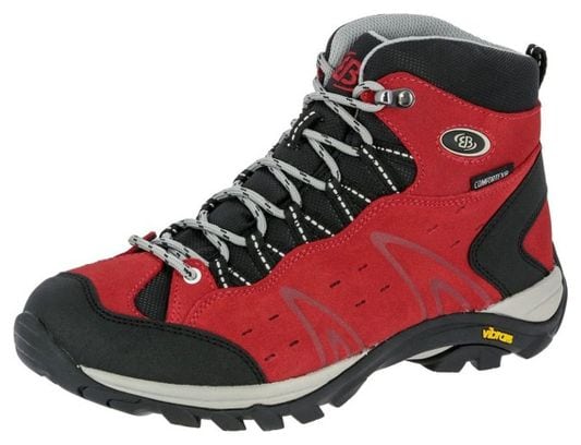 Chaussures De Randonnée Brütting Pour Femme Mount bona high-Rouge-Noir