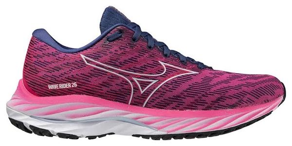 Mizuno Wave Rider 26 Women's Running Shoes Pink