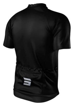 Maillot Manches Courtes Shot Unlimited Zip Noir