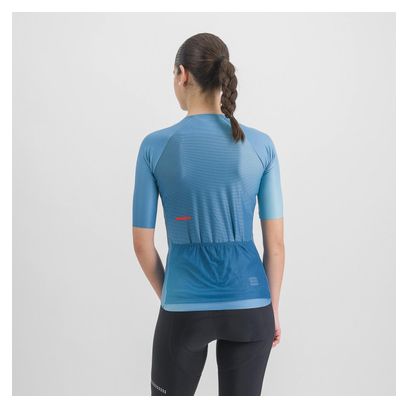 Sportful Light Pro Damen Kurzarmtrikot Hellblau