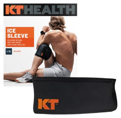 KT TAPE Ice Sleeve Knieschützer / Ellbogenschützer Schwarz