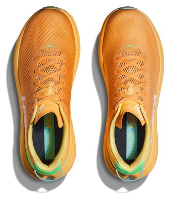 Running Shoes Hoka Rincon 3 Orange Green Homme