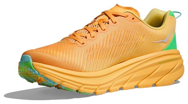 Hoka Rincon 3 Orange Grün Herren Running Schuhe