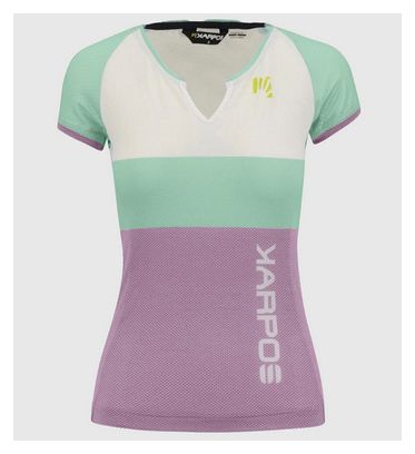 T-Shirt Technique Karpos Moved Evo W Jersey Bleu Femme