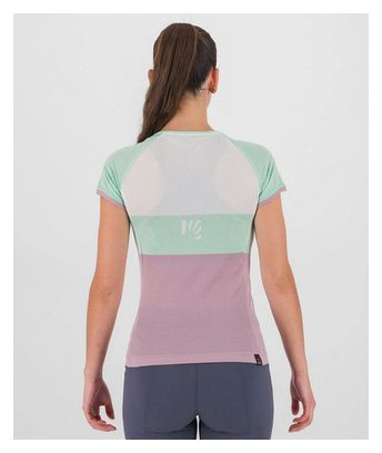 T-Shirt Technique Karpos Moved Evo W Jersey Bleu Femme
