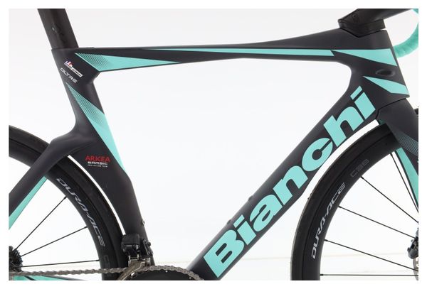 Produit reconditionné · Bianchi Oltre RC Arkea Team Carbono Di2 12V · Noir / Vélo de route / Bianchi | Très bon état