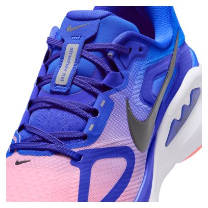 Chaussures Running Nike Structure Plus Bleu/Rose Homme