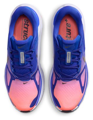 Chaussures Running Nike Structure Plus Bleu/Rose Homme