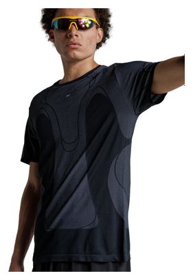 X-Bionic Xceed Run Perform Lauf-T-Shirt für Herren, schwarz