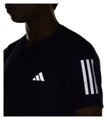 Maillot manches courtes adidas Own The Run Bleu Homme