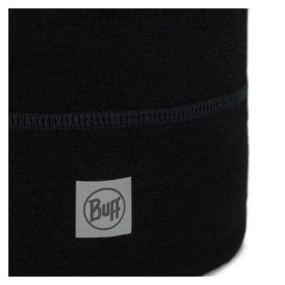 Buff Merino Lightweight Beanie Solid Black