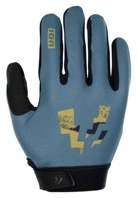 ION Scrub MTB Gloves Blue Child