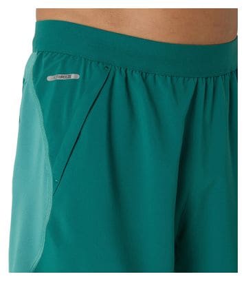 Asics Road 2-in-1 Short 5in Green Uomo