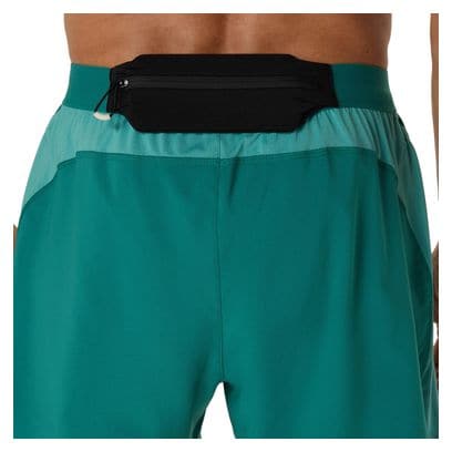 Asics Road 2-in-1 Short 5in Green Men's