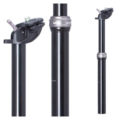 KS Kind Shock Dropzone External Passage Telescopic Seatpost Black 2021 (No Command)