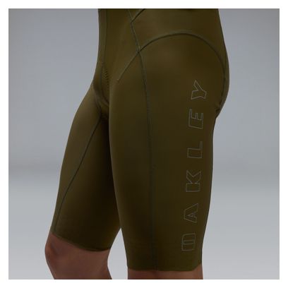 Pantaloncini da ciclismo Oakley Endurance color kaki da uomo