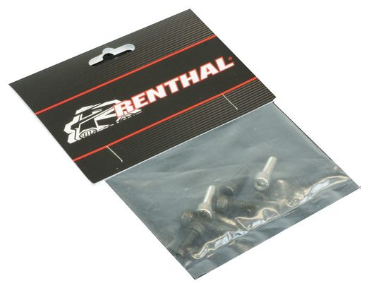 Kit de tornillos de potencia Renthal Negro / Plata