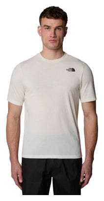 T-Shirt Manches Courtes Homme The North Face Foundation Mountains Faces Blanc