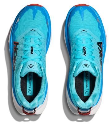 Hoka Torrent 4 Scarpe da trail da donna blu/arancio