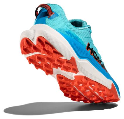 Hoka Torrent 4 Scarpe da trail da donna blu/arancio