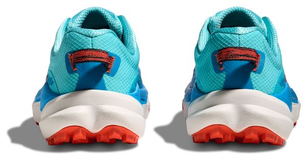 Hoka Torrent 4 Scarpe da trail da donna blu/arancio