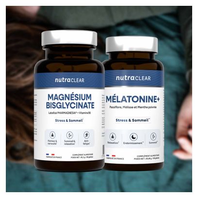 Pack Sommeil et Détente - Nutraclear - Sommeil
