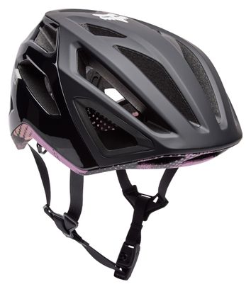 Fox Crossframe Pro Pulse Casco MTB nero/rosa
