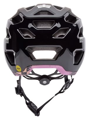 Fox Crossframe Pro Pulse Casco MTB nero/rosa