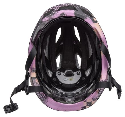 Fox Crossframe Pro Pulse Casco MTB nero/rosa