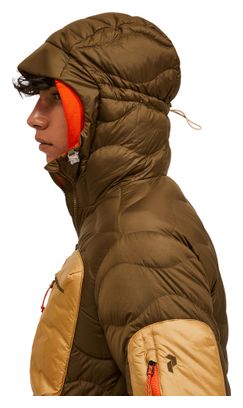 Peak Performance Helium Utility Down Kapuzenjacke Braun Mann