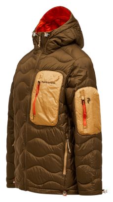 Peak Performance Helium Utility Down Kapuzenjacke Braun Mann