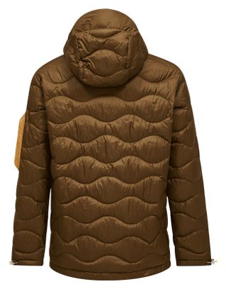 Peak Performance Helium Utility Down Kapuzenjacke Braun Mann