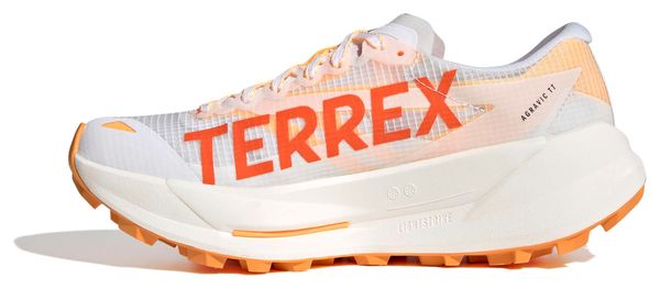 Scarpe da trail adidas Terrex Agravic TT Bianco/Arancione da donna