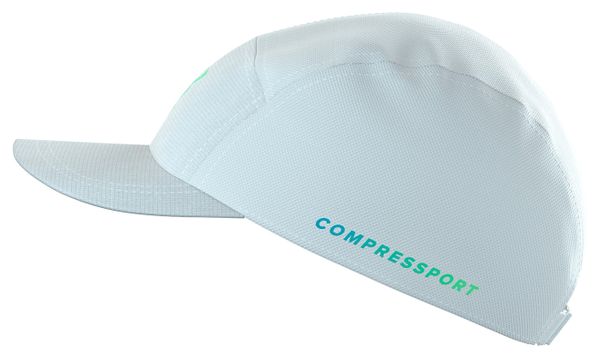 Compressport 5-Panel Star Cap - White/Blue/Green
