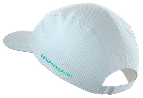 Compressport 5-Panel Star Cap - White/Blue/Green