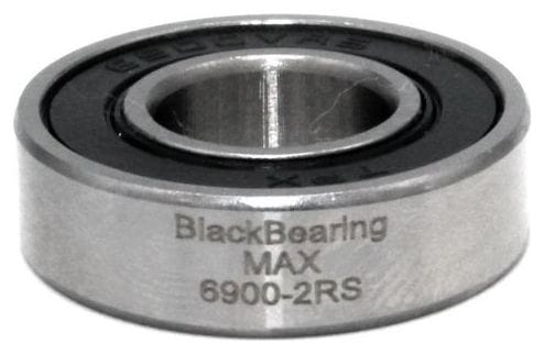 Rodamiento negro 61900-2RS Max 10 x 22 x 6 mm