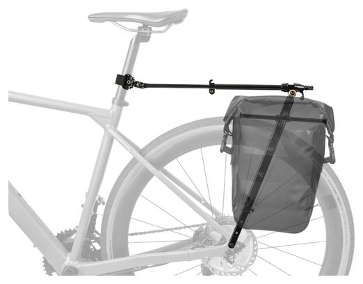 Topeak Zi Rak Essential achterbagagedrager met oogbevestiging, zwart
