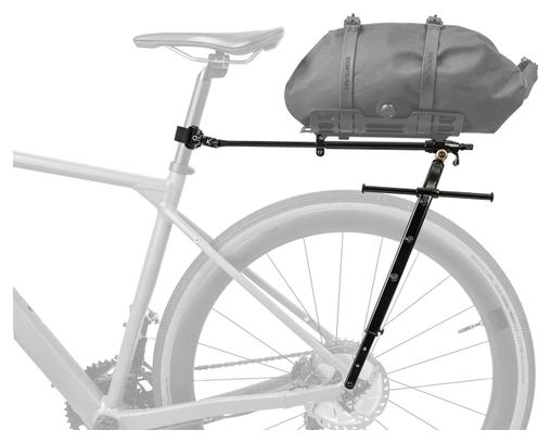 Topeak Zi Rak Essential achterbagagedrager met oogbevestiging, zwart