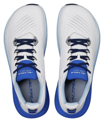 Altra FWD Via 2 White/Blue Running Shoes for Men