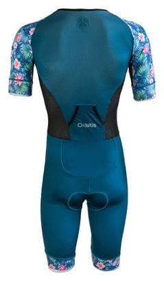 Oxsitis 140.6 Short Sleeve Trifunction Wetsuit Blue