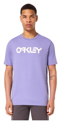 T-Shirt Manches Courtes Oakley Mark II 2.0 Violet/Blanc