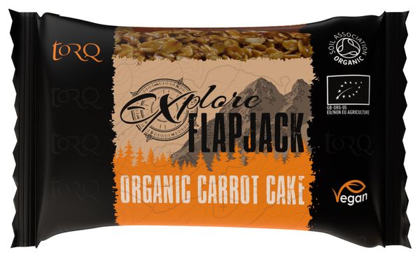 Torq Explore Flapjack Carrot Cake Energy Bar 65g