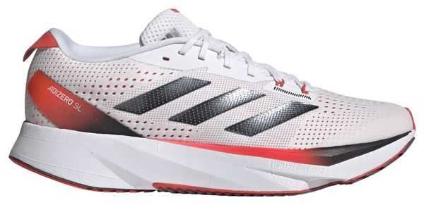 Adidas shoes white and red best sale