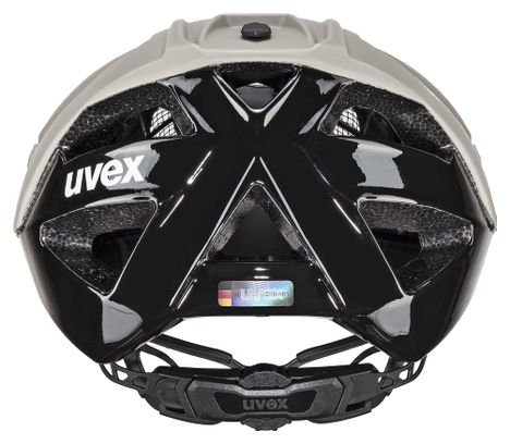 Uvex Quatro cc MTB Helm Grijs/Zwart