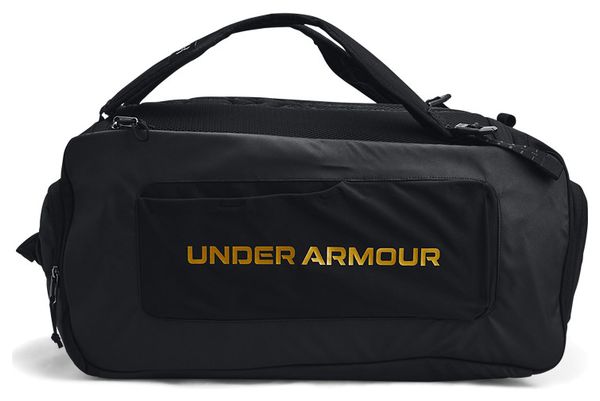 Bolsa de deporte Under Armour Contain Duo M Negro Oro