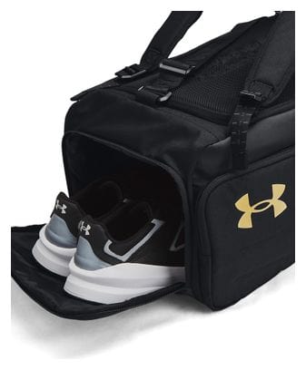 Under Armour Contain Duo M Sports Bag Black Gold