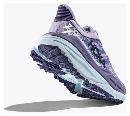 Refurbished Product - Hoka Women's Stinson ATR 7 Trail Running Schuhes Violet Blue