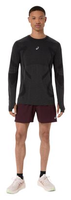 Pantaloncini Asics Road 5in rossi da uomo