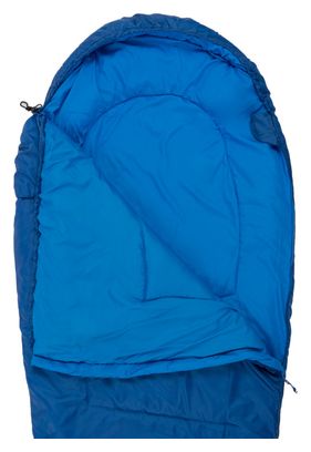 Highlander Sac de couchage momie Sleepline 350 Momie 4°C-Bleu