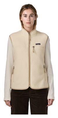 Patagonia Retro Pile Vest, Beige, Women's